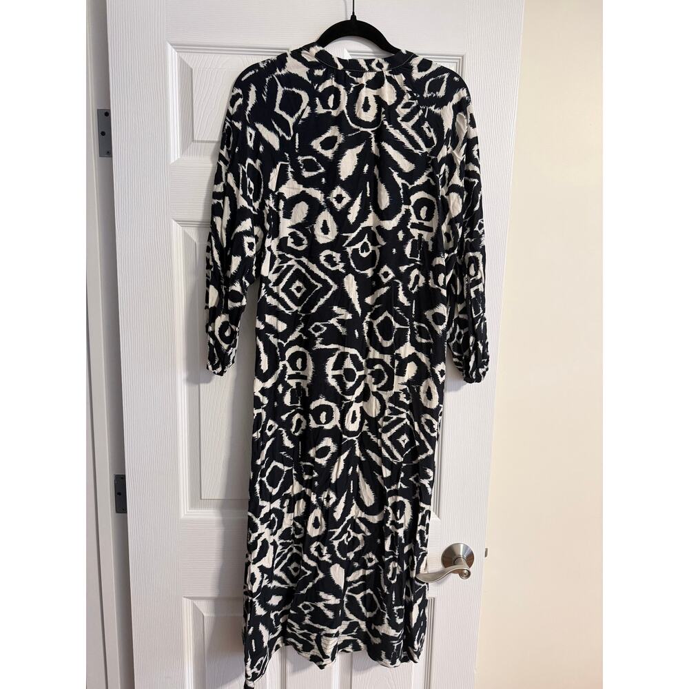 Zara Blue/White Button-Down Dress size XXL - Picture 6 of 6